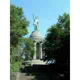 Click para ampliar. Pulsa en el nombre para ver la ficha. Teutoburgo - Monumento a la victoria germana (1875)